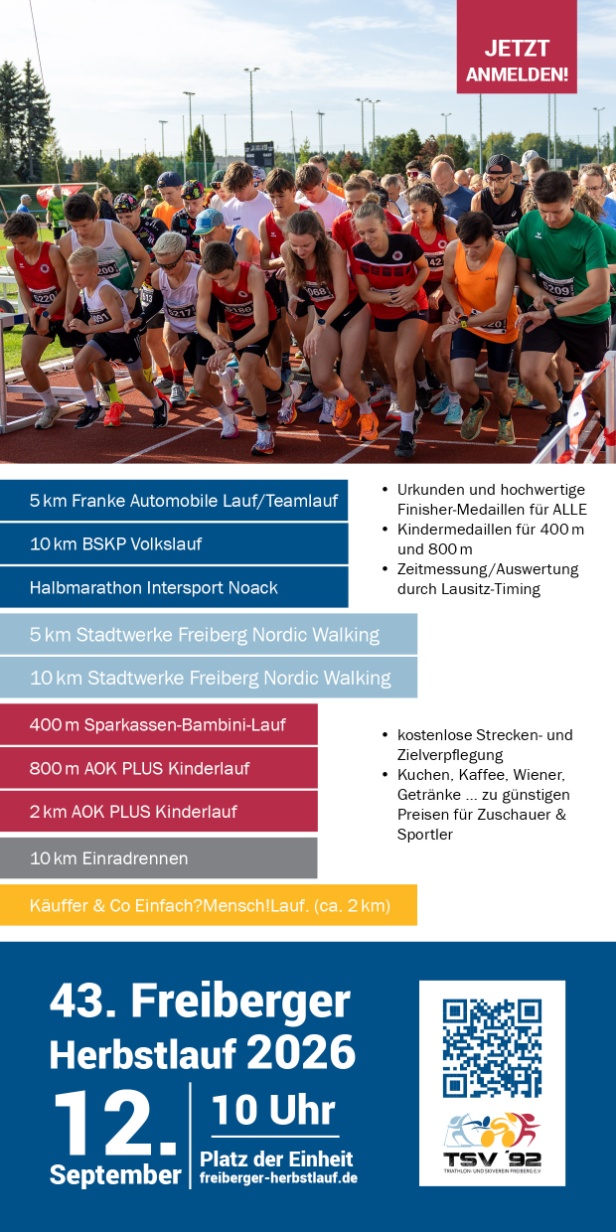 Ausschreibung Herbstlauf 2026