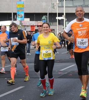 Berlin-Marathon 2014 Claudia